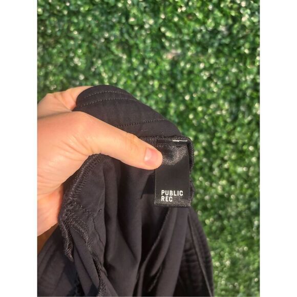 Public Rec Every Day Jogger Sweat Pant Men’s Size 36 Black Tapered EUC - Picture 5 of 6